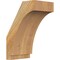Ekena Millwork 6"W x 8"D x 12"H Imperial Rough Sawn Knee Brace, Western Red Cedar BRC06X08X12IMP00RWR - alternate 1